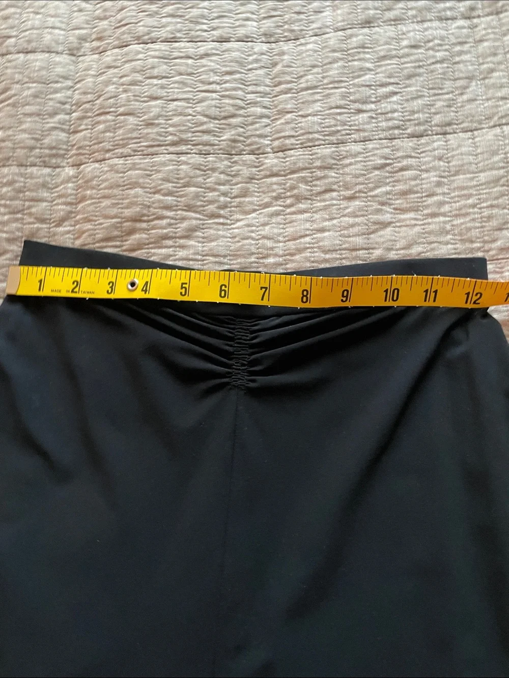 CHANEL Authentic Black Maxi Skirt with Fluid A-Line Draping
